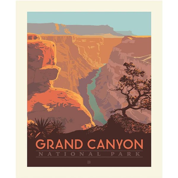National Parks Grand Canyon Panel P8933