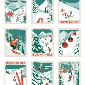 Ski Hill Panel P14778