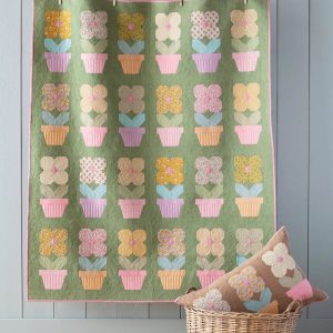 Tilda Potted Flowers Quilt - Stripologized Kit - 54" x 66" Pre-Order